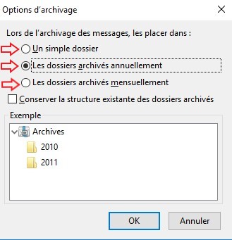 archive mac mail with folder structure