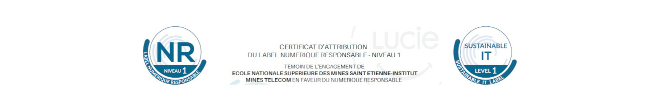 Mines Saint-Étienne obtient la labellisation Numérique Responsable (Niveau 1)